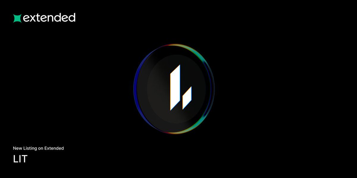 New trading pair: $LIT now live