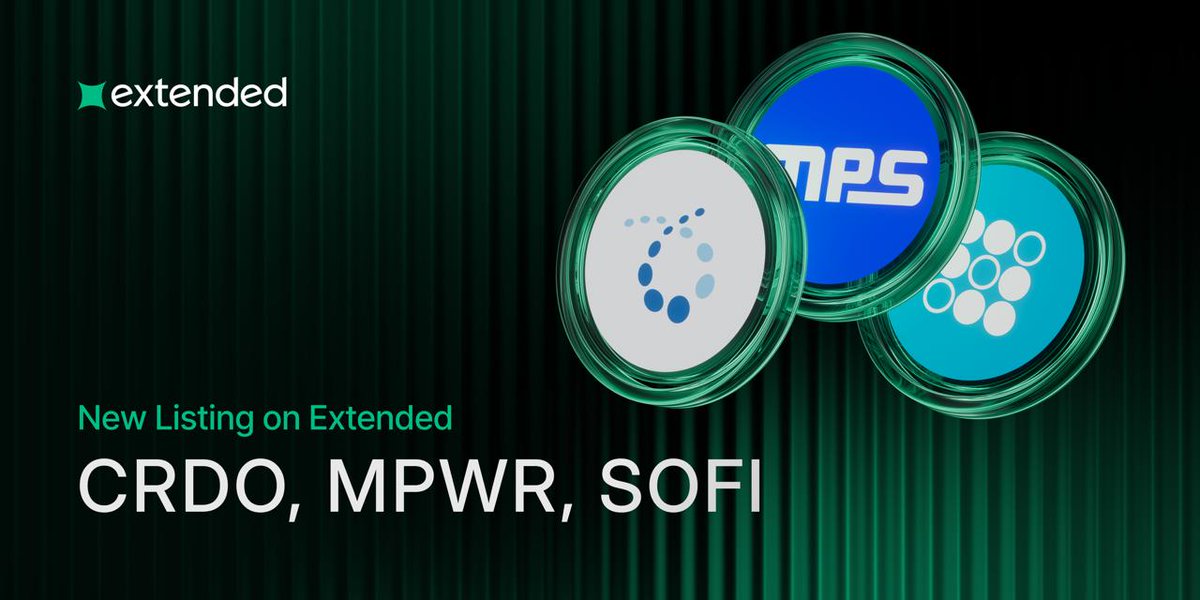$CRDO $SOFI $MPWR Listings