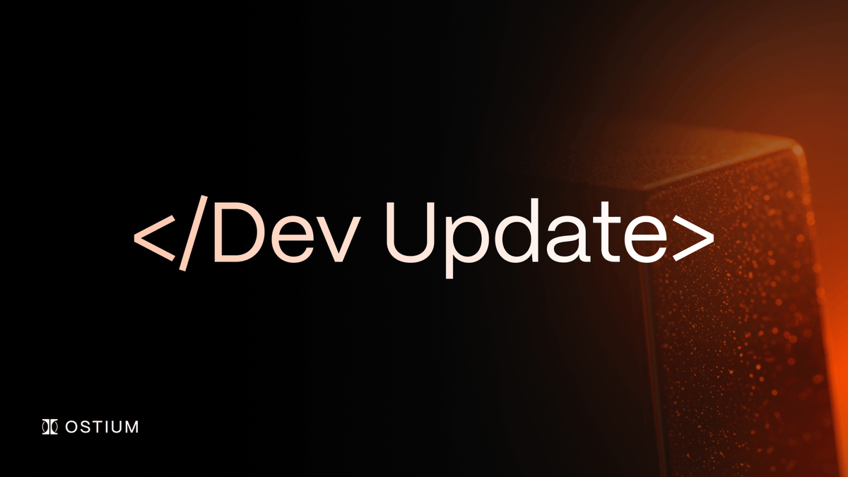 Ostium Dev Update: New Features Live
