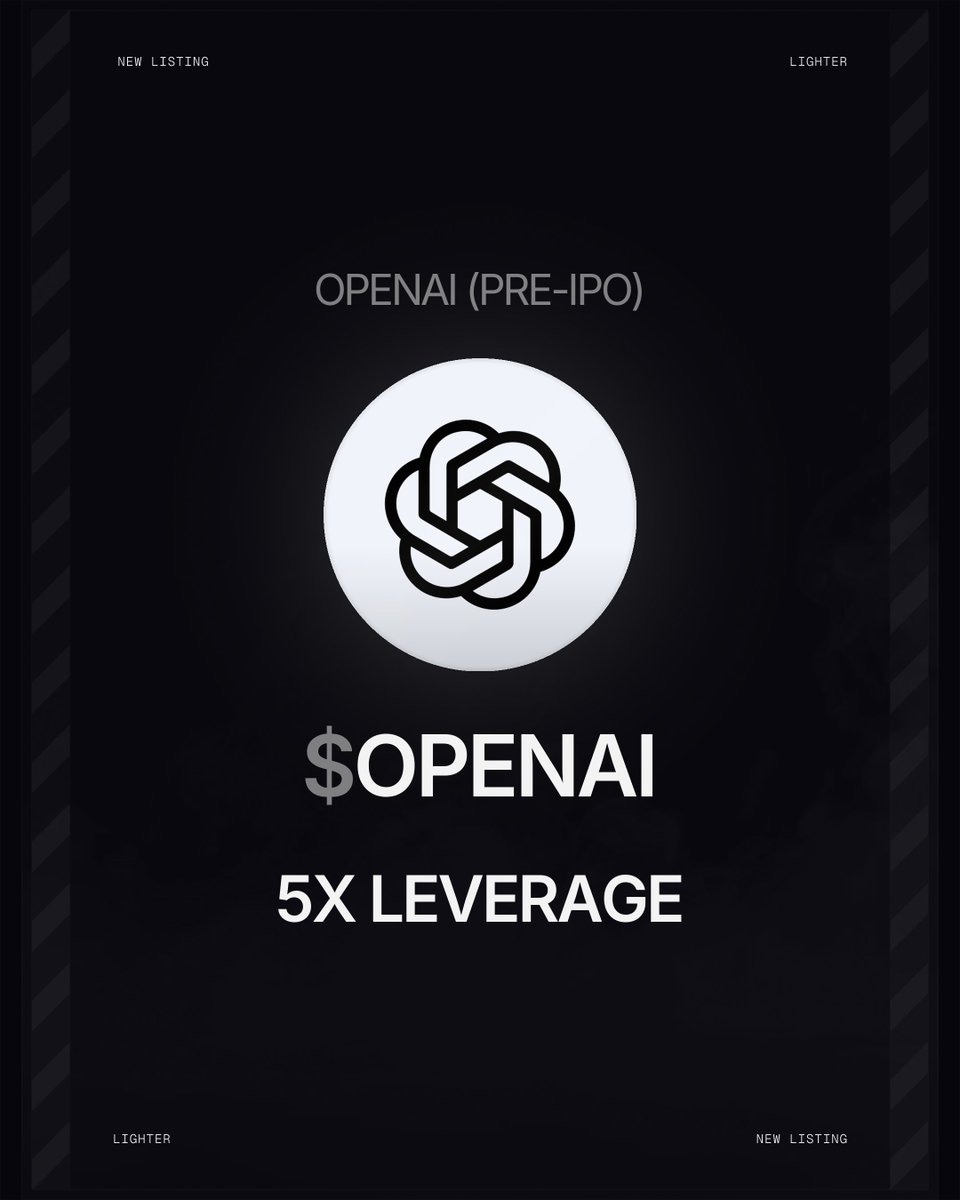 New $OPENAI Perp on Lighter