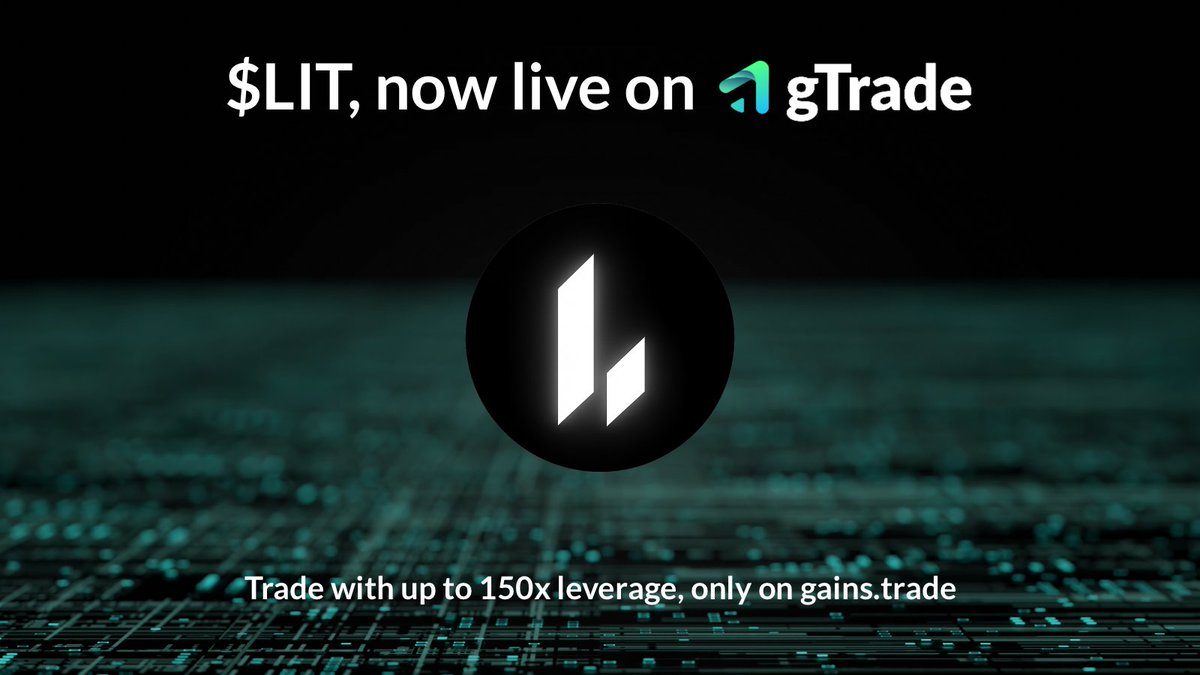 New Market Trading for $LIT Now Live