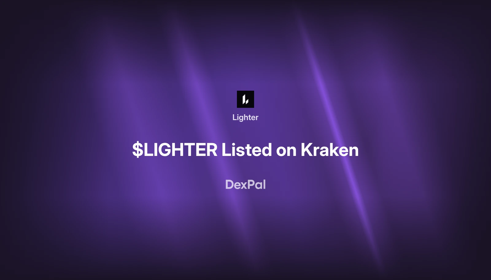 $LIGHTER Listed on Kraken