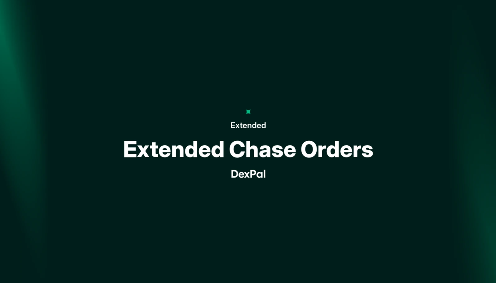 Extended Chase Orders